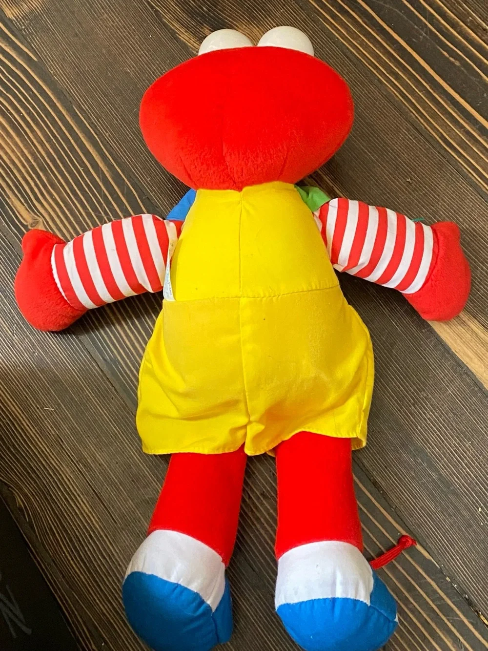 Vintage 1993 PLAYSKOOL Dress Me Up Pal Elmo Plush Figure Toy Stuffed Toy 15
